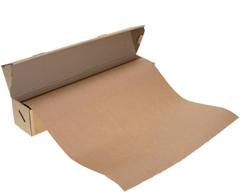Braune Kraftpapierrolle: Hochwertige Verpackung, Versand und Kunst
