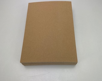 Folhas de papelão ondulado A4 E-flute: Papelão de 1,5 mm, correspondências e artesanato (30 unidades)