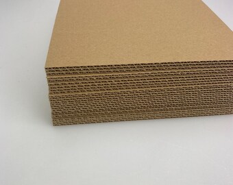 Cartone Ondulato 100 Fogli | 305x230mm | Spessore 2mm | Per Imballaggi, Spedizioni E Fai Da Te - Foto 8