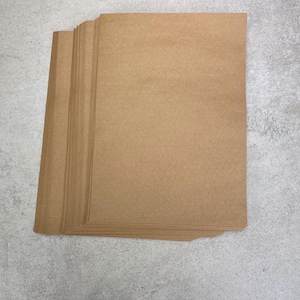 100 hojas de papel Kraft A4 - 100 g/m² para manualidades, artes y embalajes