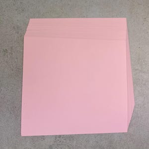 100 x babyroze 20 x 18 cm kleurvellen - 120 gsm papier voor knutsel-, kunst- en andere projecten.