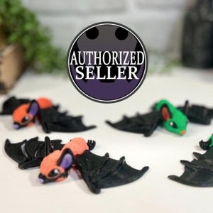 Flexi Bat Fidget | Articulating Bat Toy | Desk Toy