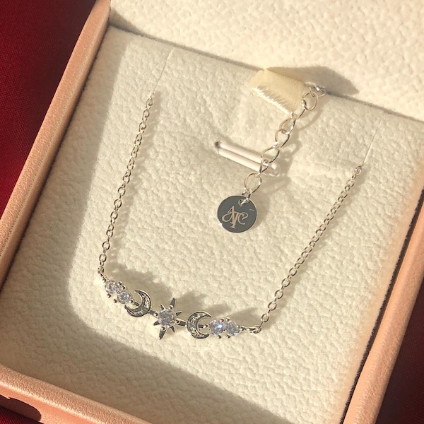 Lady of Night Necklace - ACOTAR Jewelry, Celestial Fantasy Inspired, Feysand, Romantasy Gift