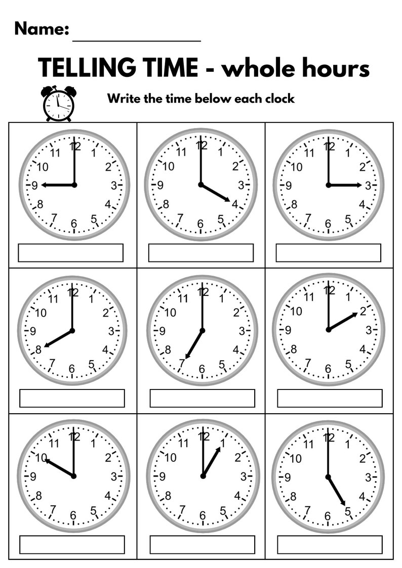 10-printable-learning-to-tell-time-worksheets-kindergarten-1st-grade