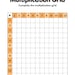 Printable Multiplication Grid - Fillable, Times Tables Grid, Single ...