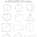 10 Printable Fraction Worksheets, Shapes, for Kindergarten-1st Grade ...