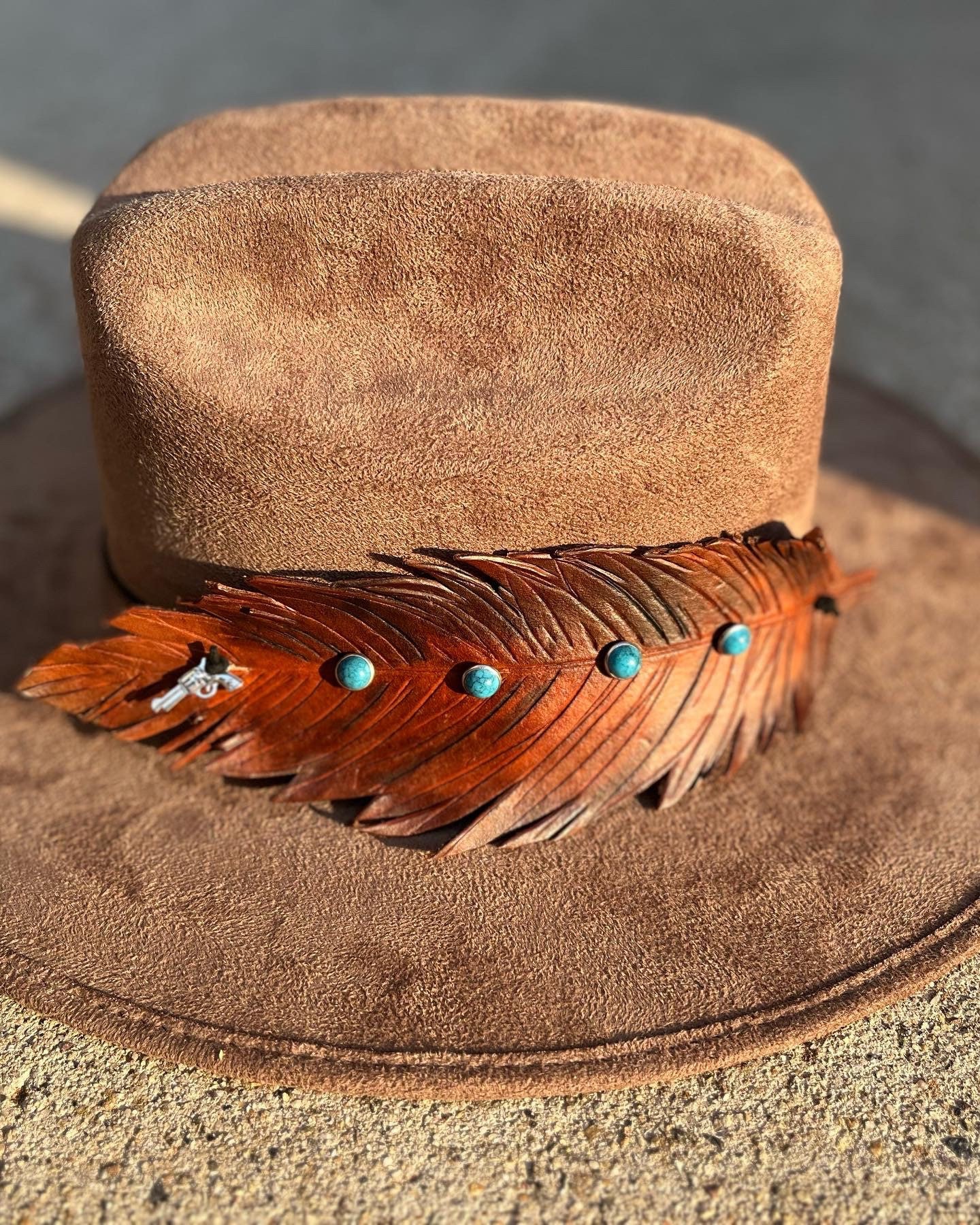Western Feather Hat Band for Cowboy Hats AU-FHB-06