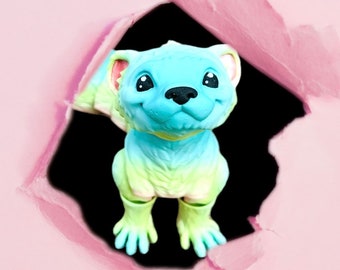 Ferret! Articulated. Fidget. DeskPet.