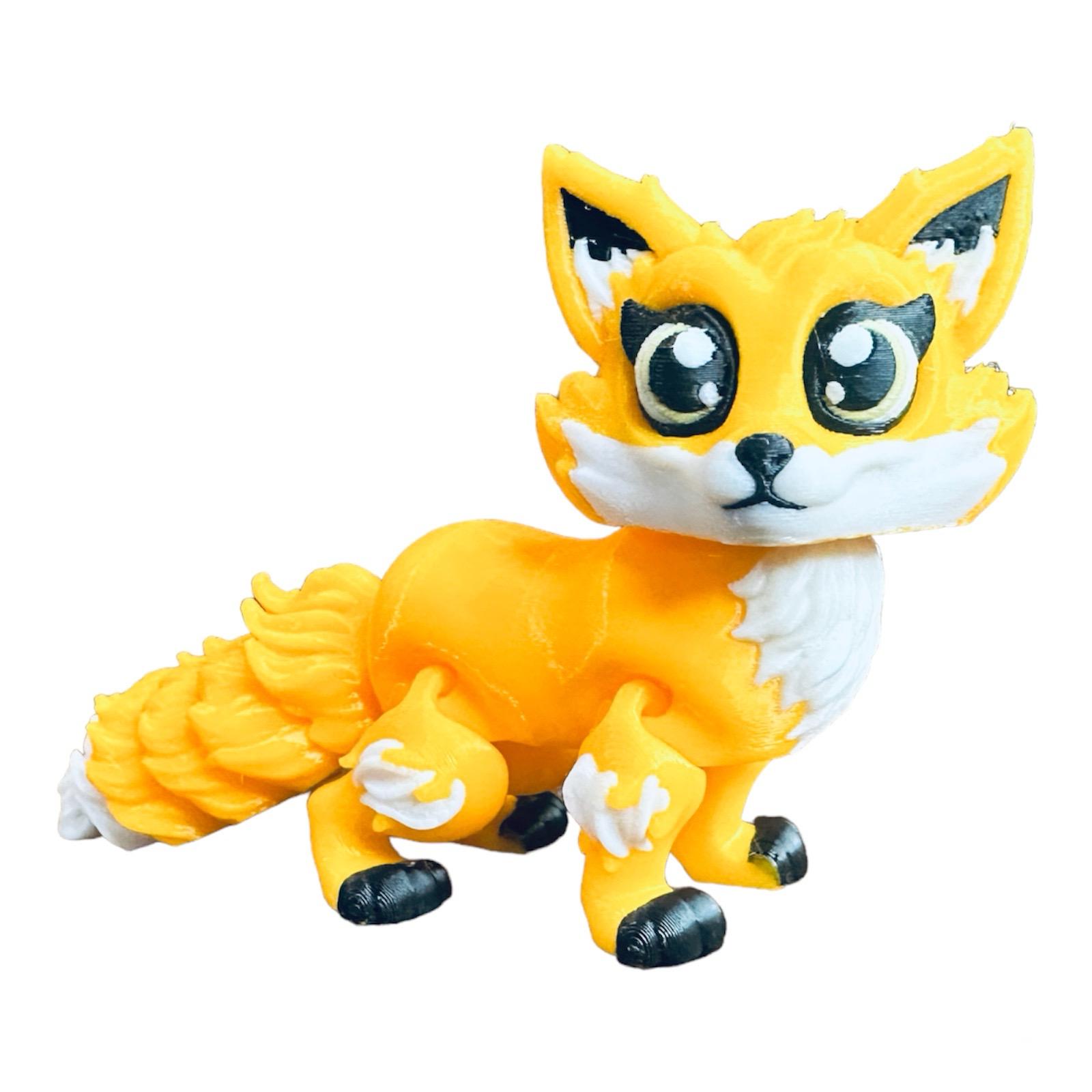  Smuffle Fox 廃盤 激レア 美品 Sweet Fox, Articulated Desk Pet - Etsy Denmark