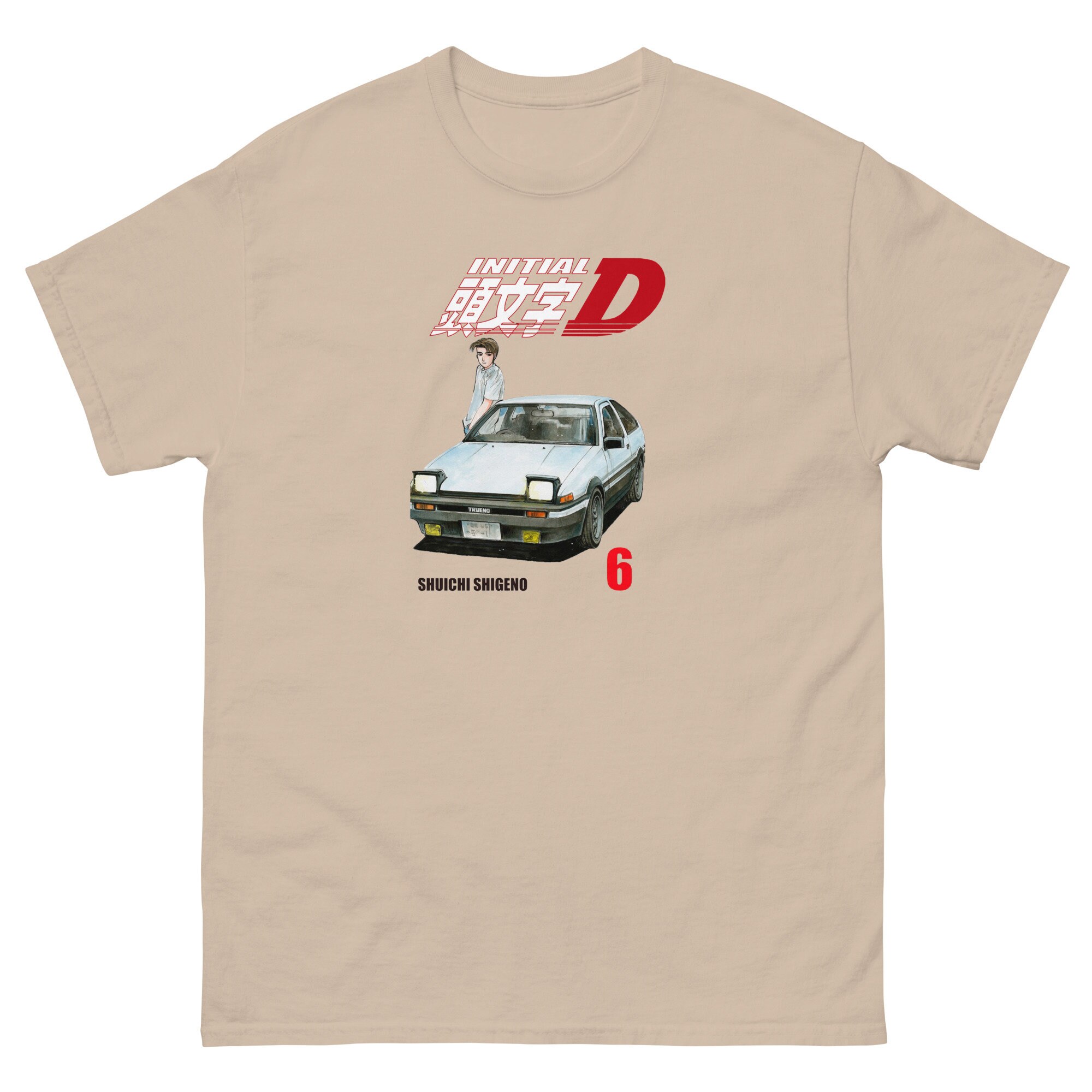 Initial D #2-Running In The 90s Dark Ver. T Shirt 100% Cotton