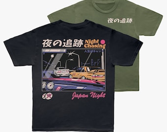 Chemise JDM, t-shirt JDM rétro, chemise JDM des années 90, chemise de voiture des années 90