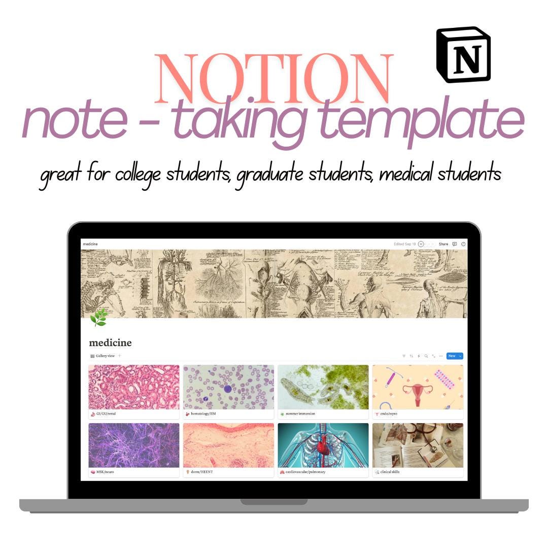 Notes Made Easy: the Ultimate Notion Note Taking Template for Students ...