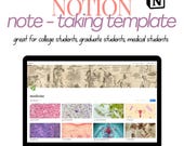 Notes Made Easy: The Ultimate Notion Note Taking Template for Students