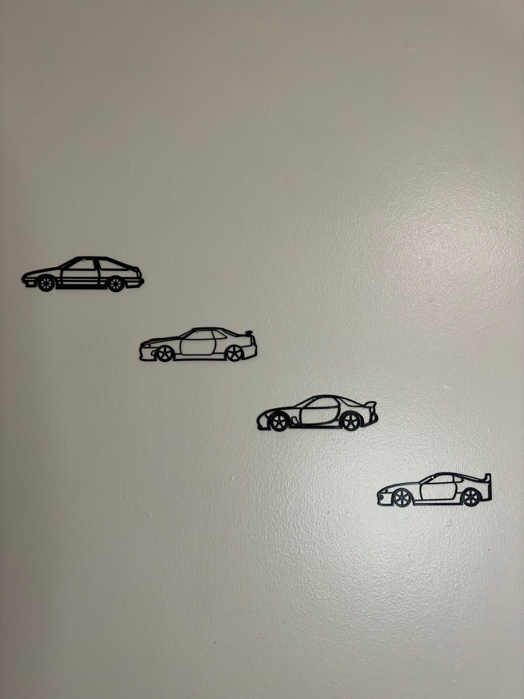 JDM Cars Wall Decor RX7 GTR AE86 Supra - Etsy