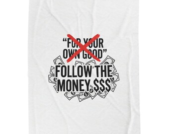 Follow The Money-pluche deken