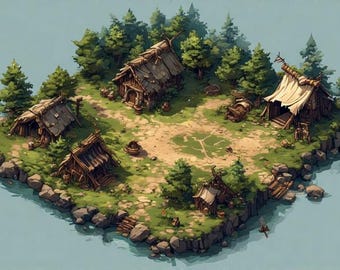 TTRPG Battle Map Homestead