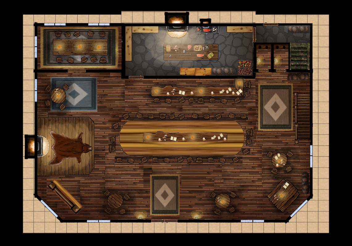 The Long Tabled Inn Dnd Tavern Map D D Inn Map Dungeons And Dragons the-long-tabled-inn-dnd-tavern-map-d-d-inn-map-dungeons-and-dragons
