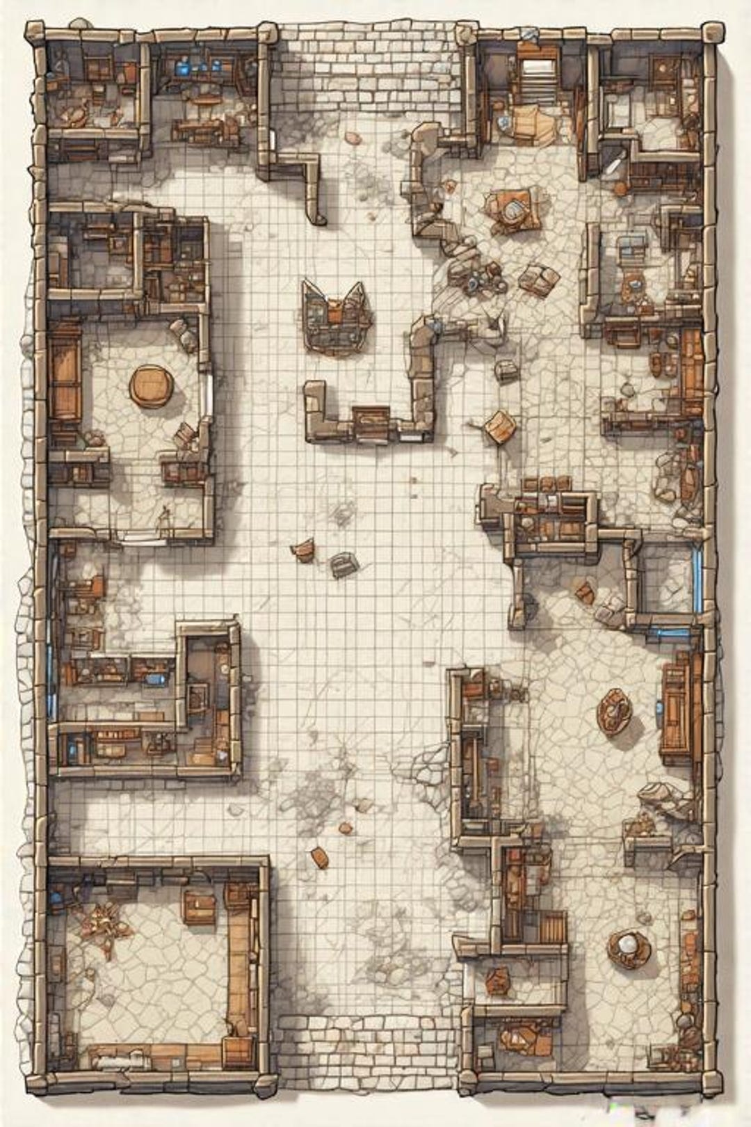 TTRPG Battle Map Storage Cellar - Etsy
