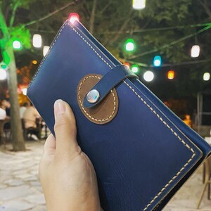 billetera de mujer, billetera de mujer de cuero, billetera diseñada a medida, billetera hecha a mano, hecha a mano, regalo de navidad, regalo del día de las madres