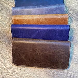 Cartera unisex, Cartera de cuero, Cartera de hombre, Cartera de cuero de mujer, Cartera personalizada, Cartera de cuero magnética, Cartera de mujer minimalista