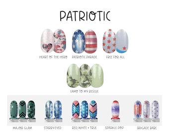 Tiras de uñas Color Street HOLIDAY * La mayoría de los estilos en stock y listos para enviar * Ediciones limitadas * Esmalte de uñas 100% real * Hecho en EE. UU.