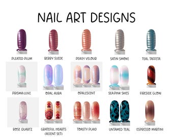 CS NAIL ART Designs Nail Strips * 100% Real Nail Polish * Made In The U.S.A. * Manicure * Pedicure * Glitters * Nail Polish Strips