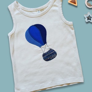 Size 6 Cream Balloon Tank