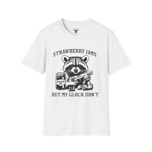 Funny Raccoon T-Shirt, Cute Pet Lover Gift, Cartoon Animal Tee, Quirky Graphic Shirt, Casual Wear, Summer Fashion, Unique Gift Idea