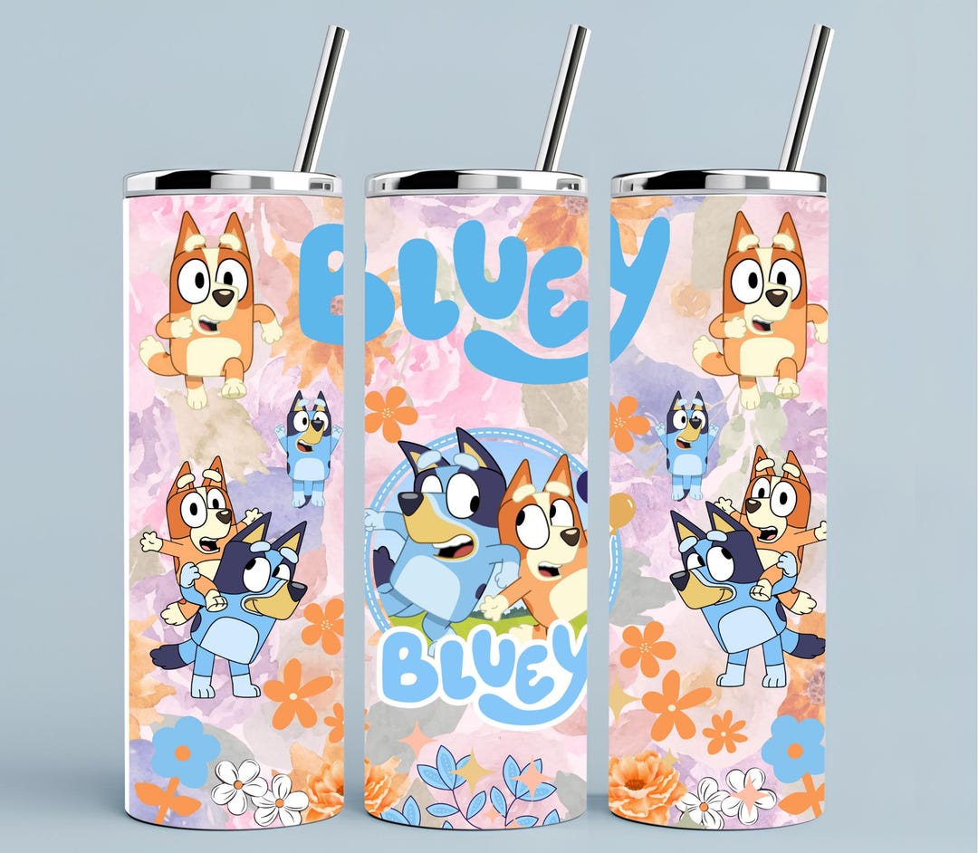 Bluey Halloween Tumbler