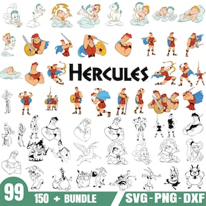 Hercules Svg-bundel-PNG-SVG-DXF
