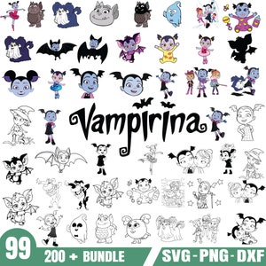 Vampirina Svg bundle- PNG-SVG-DXF