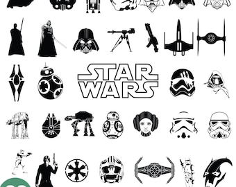 Star Wars  Svg bundle- PNG-SVG-DXF