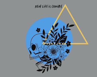 Digital print digital art high definition file "New Life"