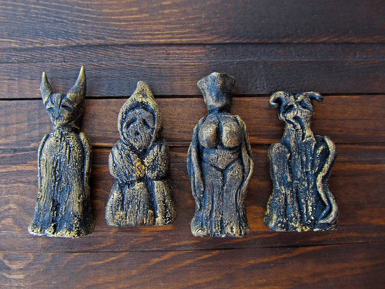 Loki God Beltane Horned Doll Celtic Pagan Doll Vikings Statue Etsy