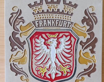 City of Frankfurt Coat of Arms Tile