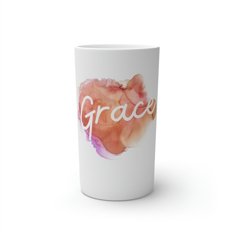 GRACE Coffee Mugs 8oz, 12oz - Etsy