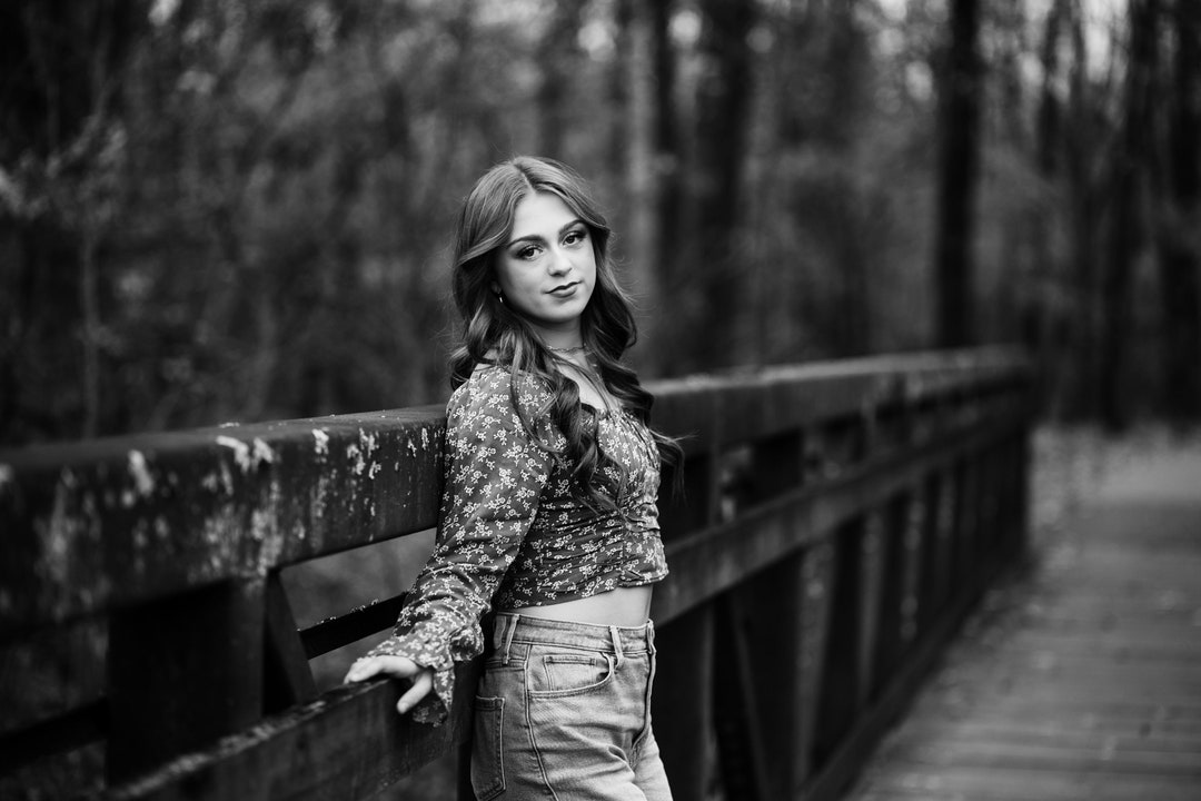 High Contrast Black and White Preset Etsy