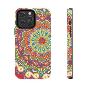 iPhone Case Awesome Gift Birthday Valentines Easter Unique Gift Psychedelic iPhone X, 11, 12, 13, 14 image 1