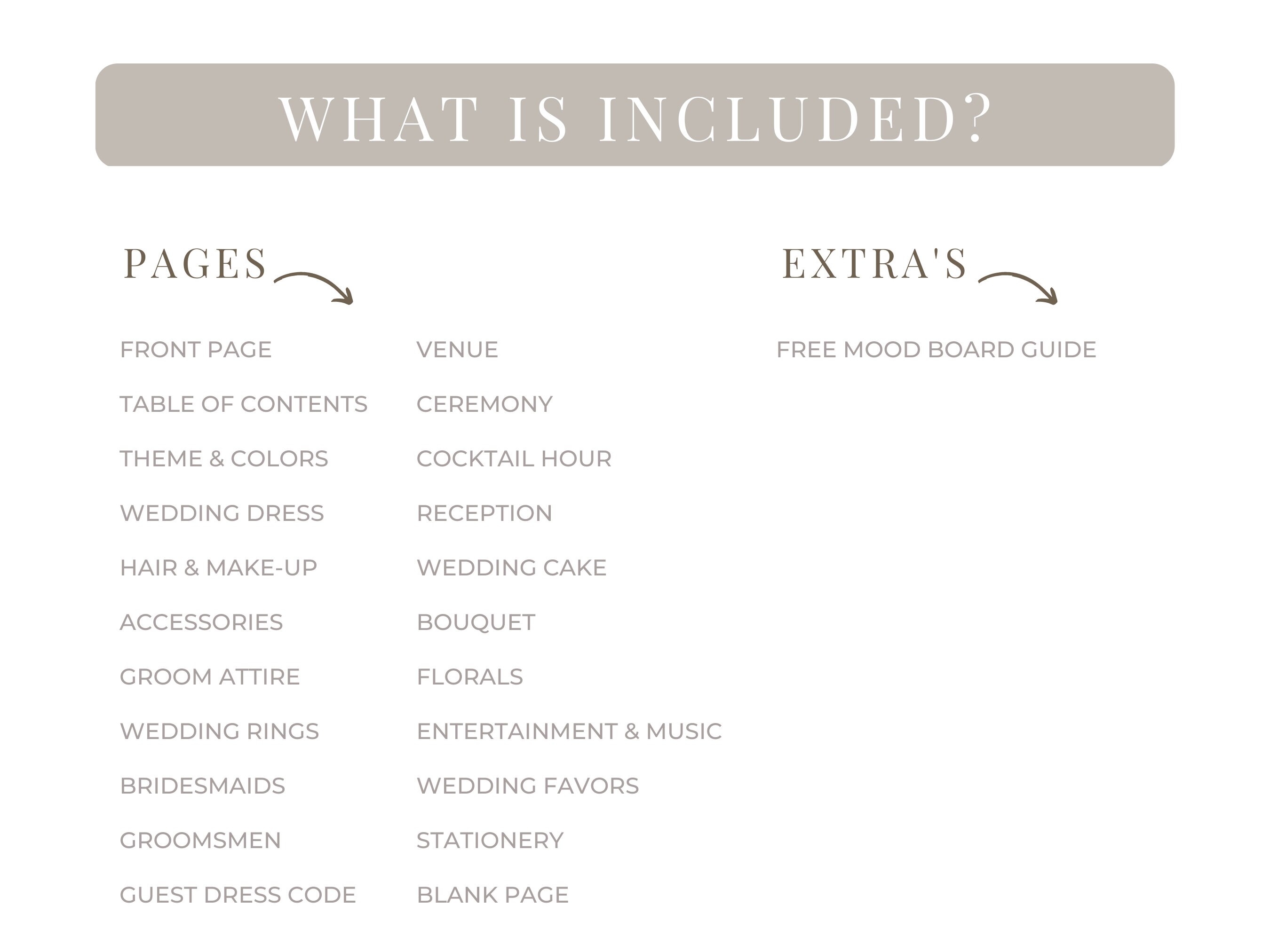 Wedding Design Mood Board Presentation Template With Bonus PDF Guide ...