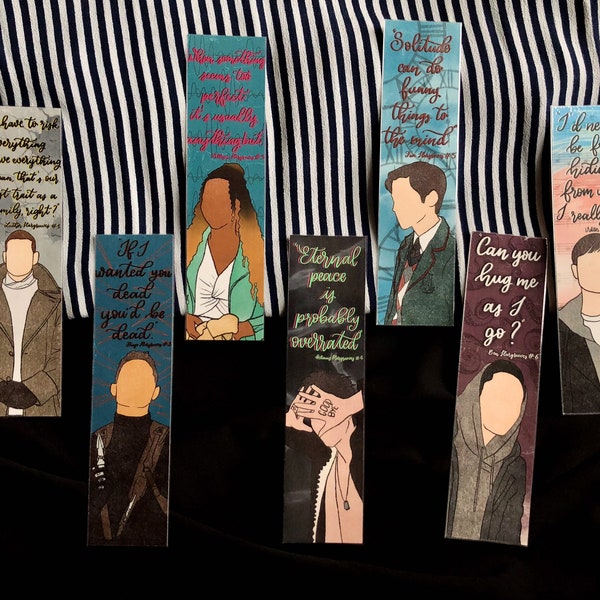 The Umbrella Academy Bookmarks