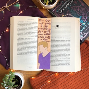 Jason Grace Bookmark, Percy Jackson Heroes of Olympus, Percy Jackson Bookmark, Personalised Bookmark, Bookmark for Kids, Gift for Readers