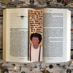 Leo Valdez Segnalibro  Double Sided with Book Quote, Percy Jackson Bookmark, Personalised Bookmark, Bookmark for Kids, Gift for Readers