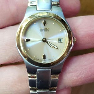 Citizen Mother of Pearl Watch Eco Drive - Etsy display picture 1