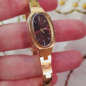 Awatch Under The Sun New Battery Ladies Tank Watch 25MM 7.25\