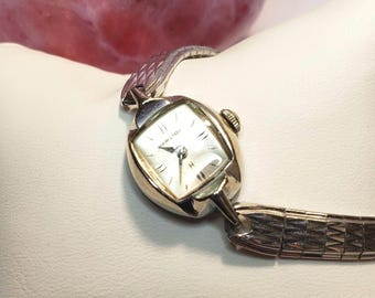 1950’s Vintage 10k gold Hamilton Watch. Vintage Hamiltons Men main image 3