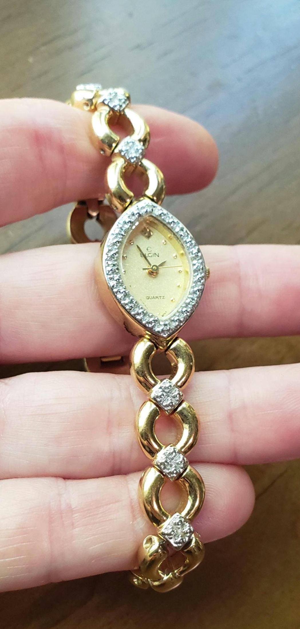 Vintage Gold Watch Braided - Etsy display picture 1