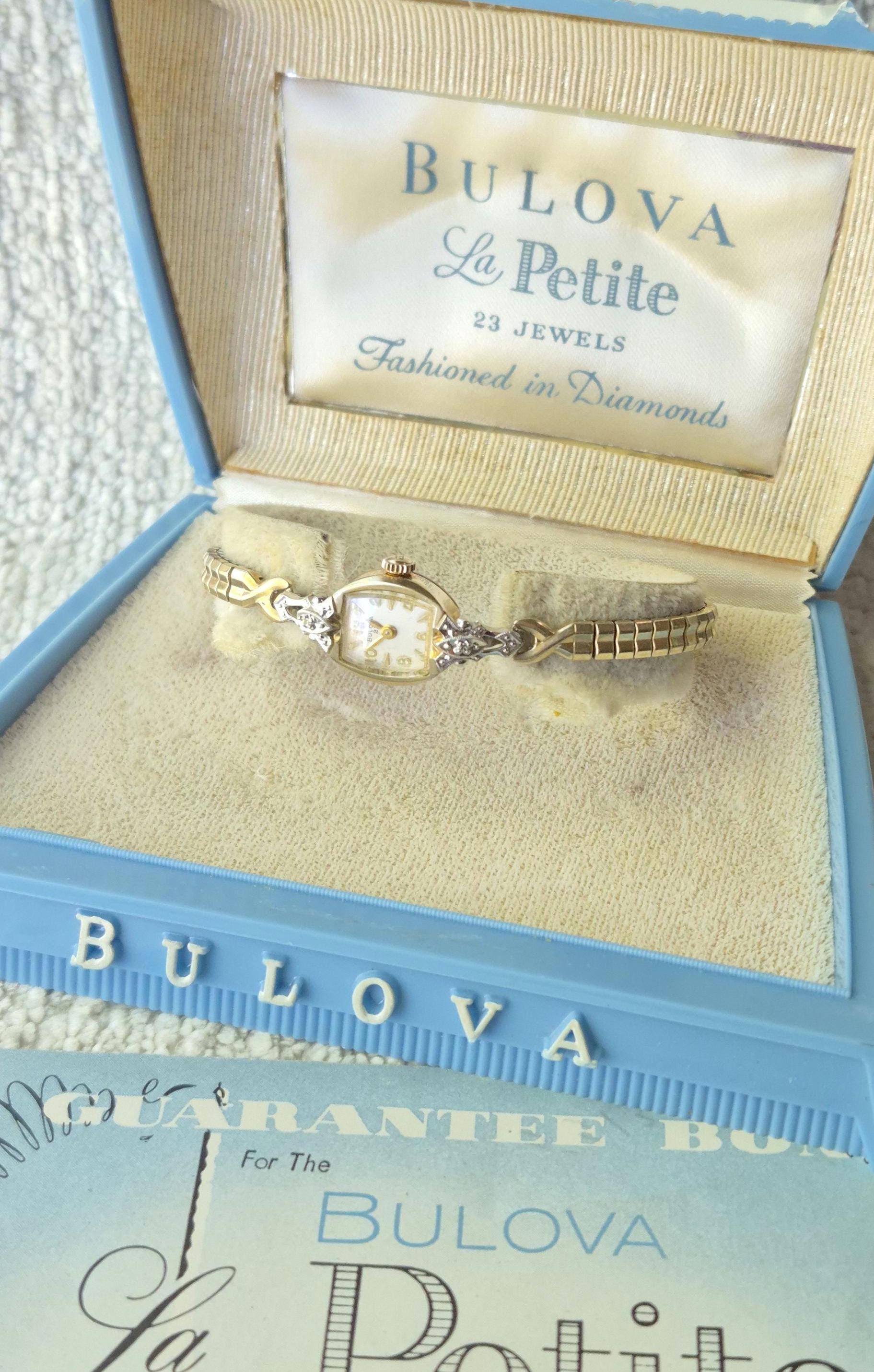 Bulova Light Blue Jewelry Presentation Box 1950’s Bulova Jewelry Box - Etsy main image 4