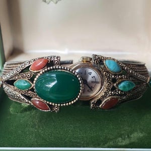 Cuff Peekaboo Swiss Watch - Etsy