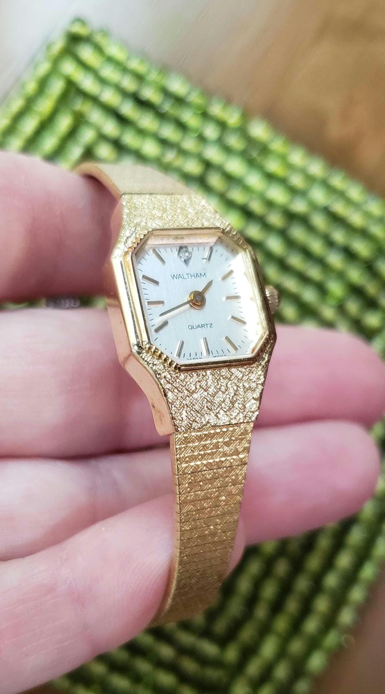 Waltham Quartz Watch - Etsy Waltham Quartz Watch - Etsy