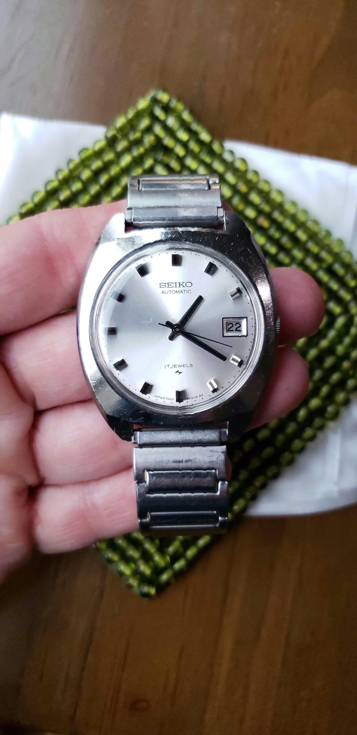 Seiko 17 Jewel Automatic - Etsy
